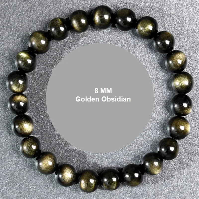 El Yapımı Obsidyen Taşlı Bileklik – Ruhsal Denge & Şıklık